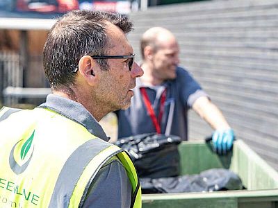 Eco-friendly commercial waste removal in Central London EC2